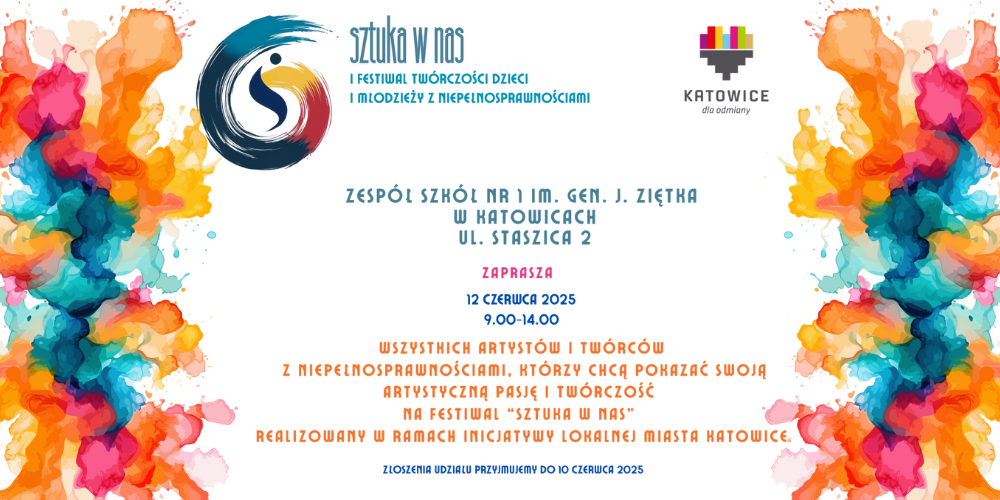 „Sztuka w nas” – I Festiwal Twórczości Dzieci i Młodzieży z Niepełnosprawnościami