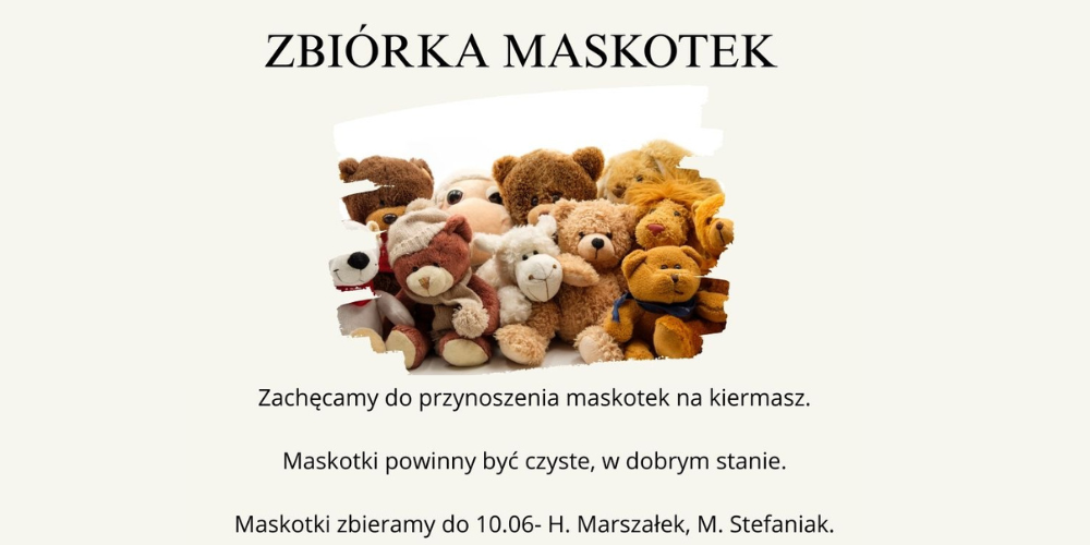 Charytatywna zbiórka maskotek