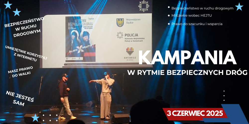 Kampania W RYTMIE BEZPIECZNYCH DRÓG – 2025