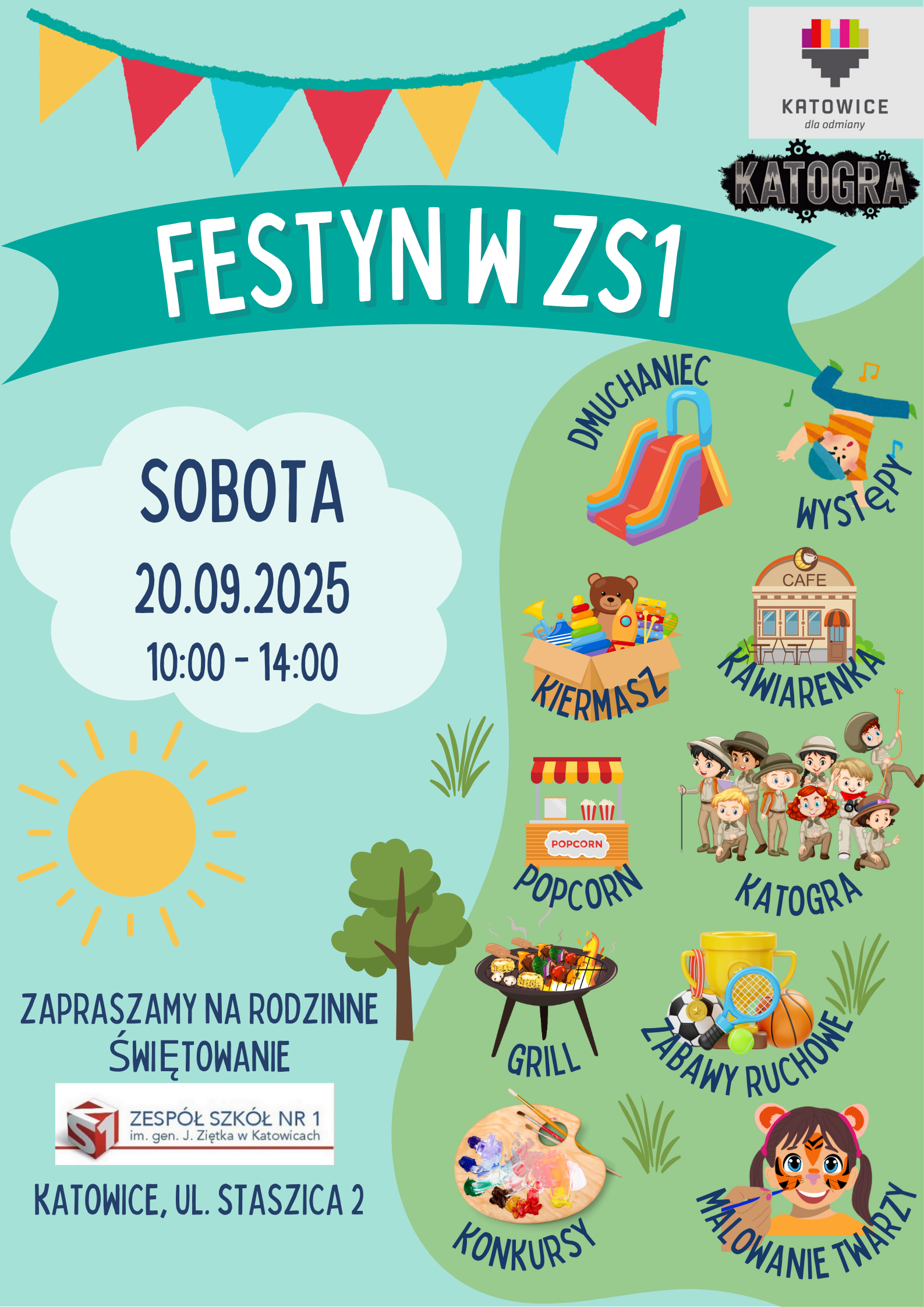 Festyn rodzinny – Konkurs rodzinny ” Sztuka z recyklingu” zgłoszenia do 19.09.