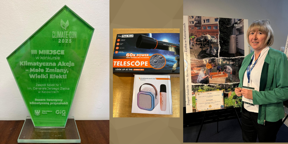 III MIEJSCE !!!            „Klimatyczna Akcja – Małe Zmiany, Wielki Efekt!”