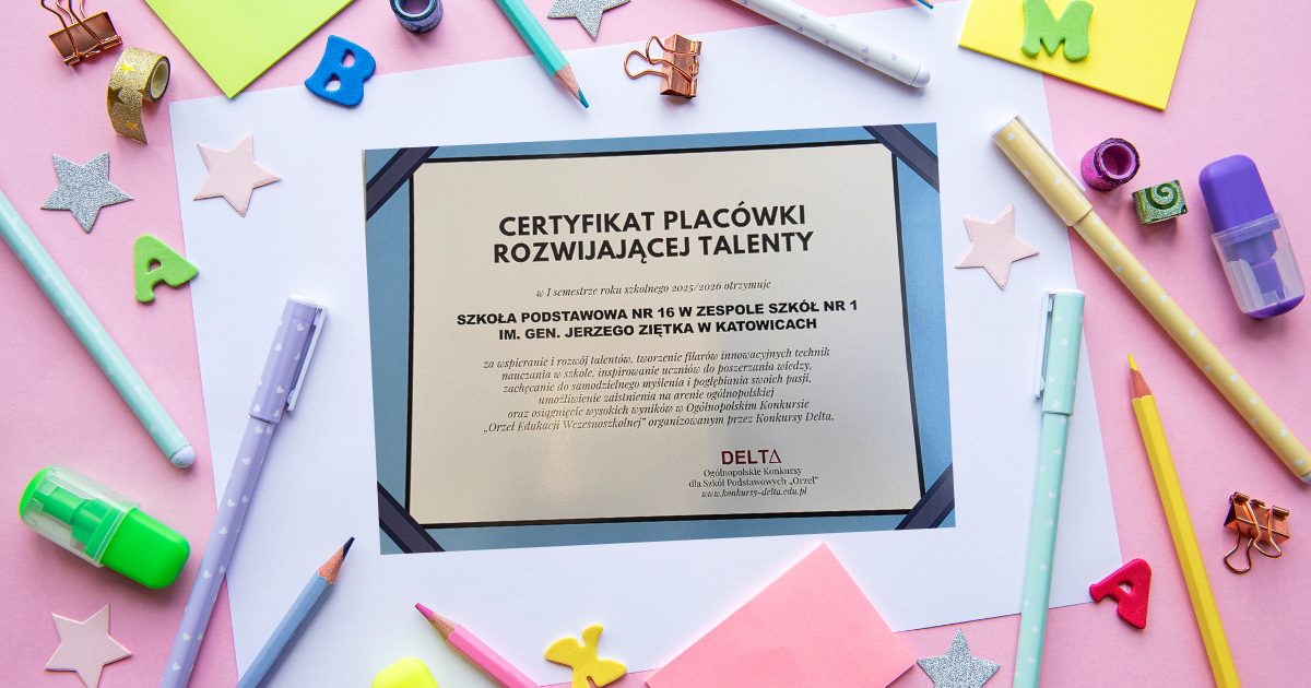 Uczniowie klas 1-3 SP16 wzięli udział w kolejnej edycji ogólnopolskiego konkursu Orzeł Edukacji Wczesnoszkolnej.