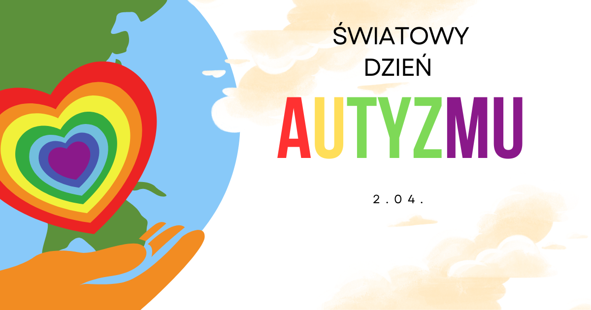 Z okazji Światowego Dnia Autyzmu nasza Szkoła zmieniła barwy na niebieskie.