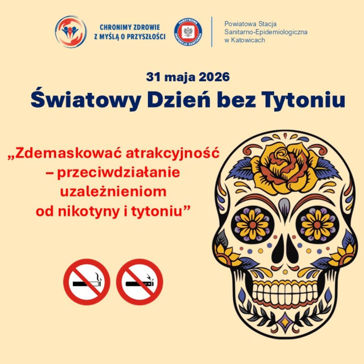 „Zdemaskować atrakcyjność – przeciwdziałanie uzależnieniom od nikotyny i tytoniu”