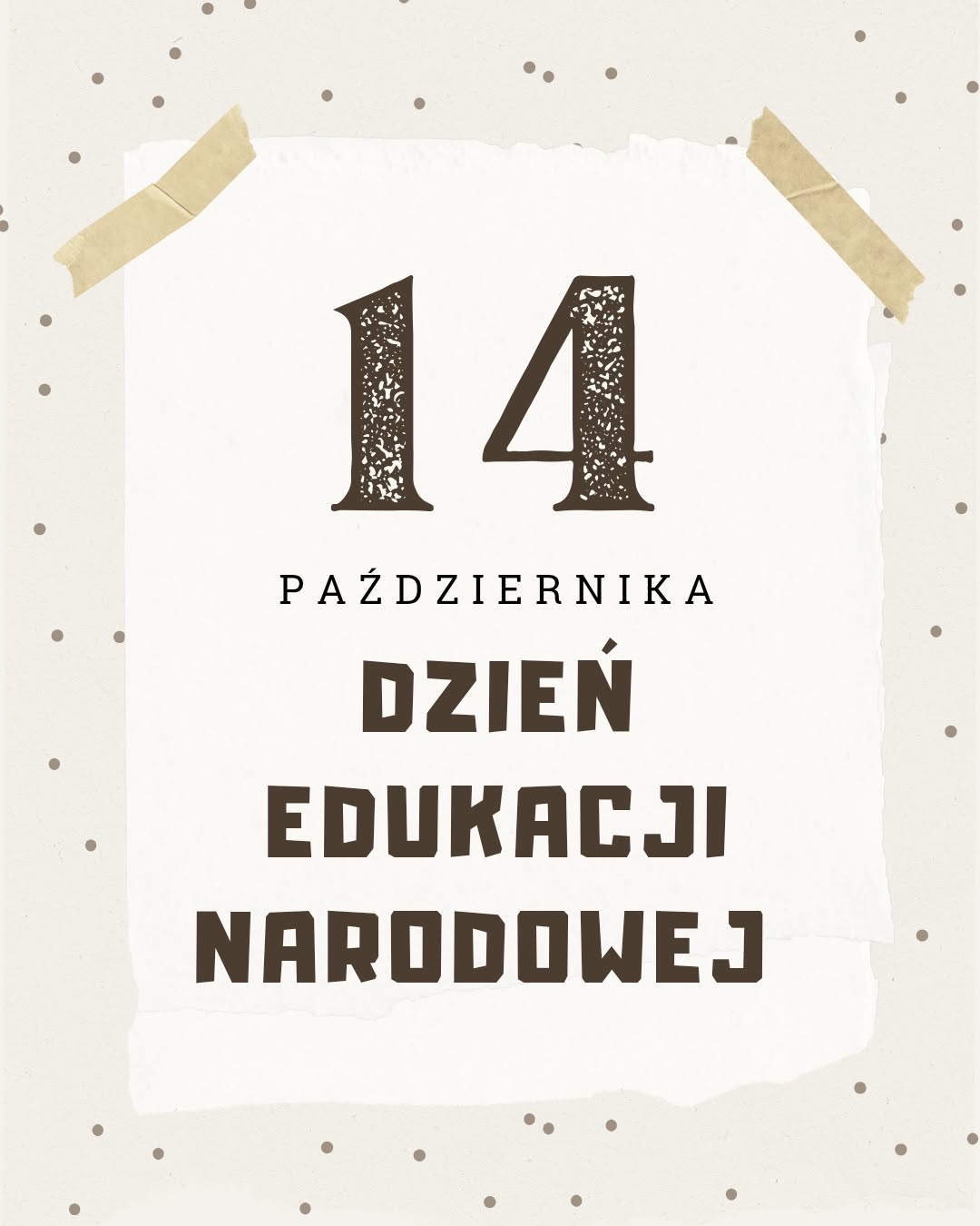 Święto Dnia Edukacji Narodowej